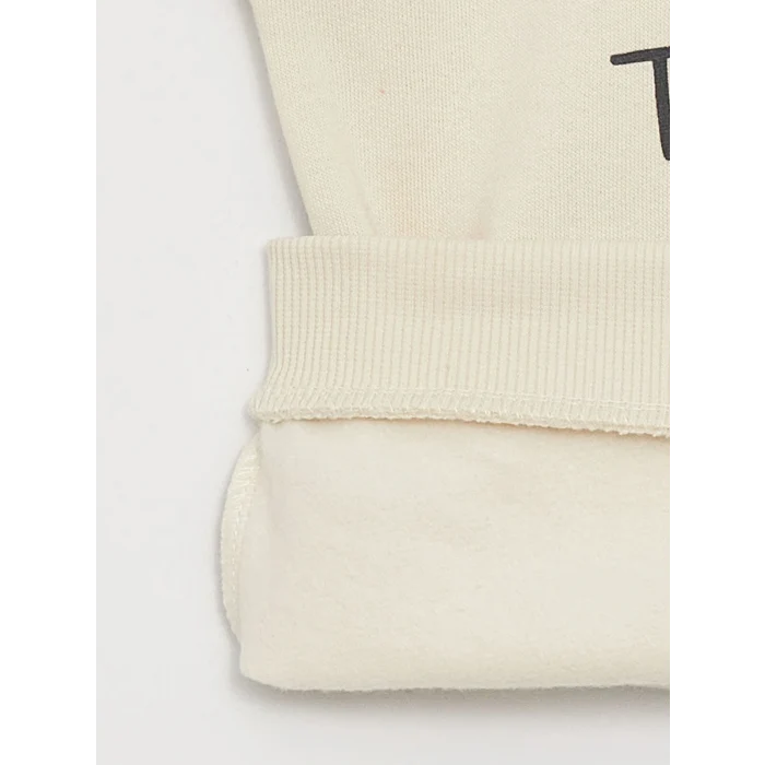 LCW baby Kırmızı Baskılı Uzun Kollu Erkek Bebek Sweatshirt 2li