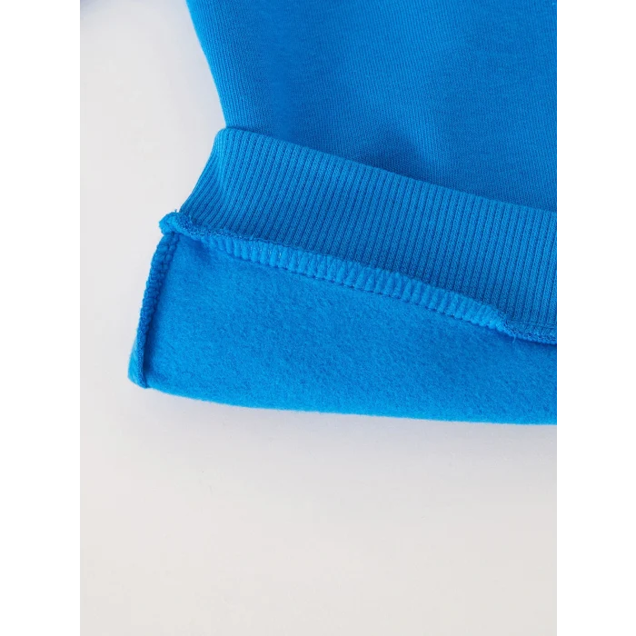 LCW baby Gri Bisiklet Yaka Uzun Kollu Erkek Bebek Sweatshirt 2li