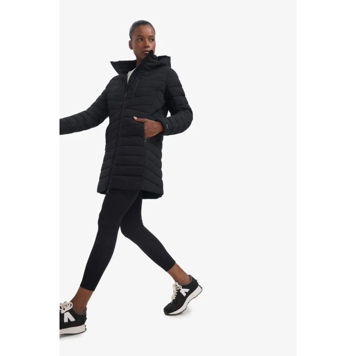 Defacto C6035AXBK81 Siyah DeFactoFit Su İtici Regular Fit Kapüşonlu Şişme Parka Mont