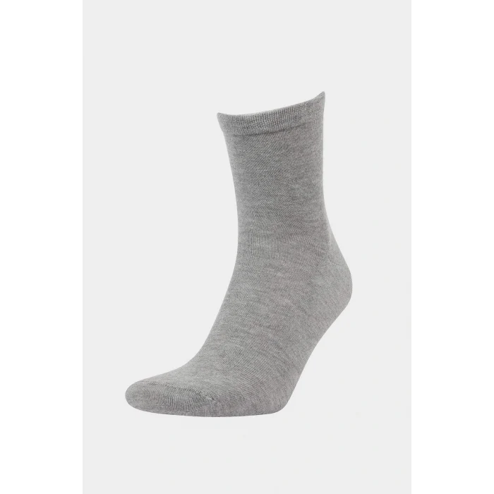 Defacto F5314AXKR1 Çok Renkli Erkek Dikişsiz 3lü Bambu Soket Çorap