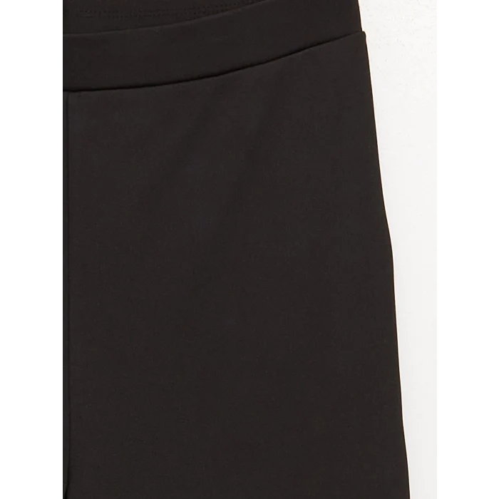 LCW Kids Siyah Baskılı Uzun Kollu Kız Çocuk Hoodie ve Tayt