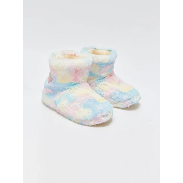 LCW STEPS Karışık Renk Bloklu Kız Çocuk Ev Botu