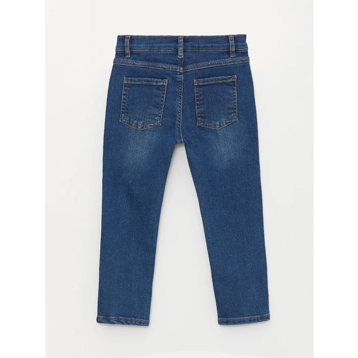 LCW baby İndigo Basic Erkek Bebek Jean Pantolon
