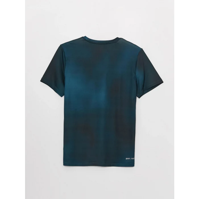 XSIDE ACTIVE Petrol Bisiklet Yaka Kısa Kollu Erkek Tişört