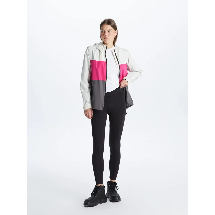 XSIDE ACTIVE Siyah Kadın Beli Lastikli Düz Spor Tayt