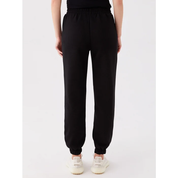 XSIDE ACTIVE Siyah Beli Lastikli Rahat Kalıp Kadın Eşofman Altı