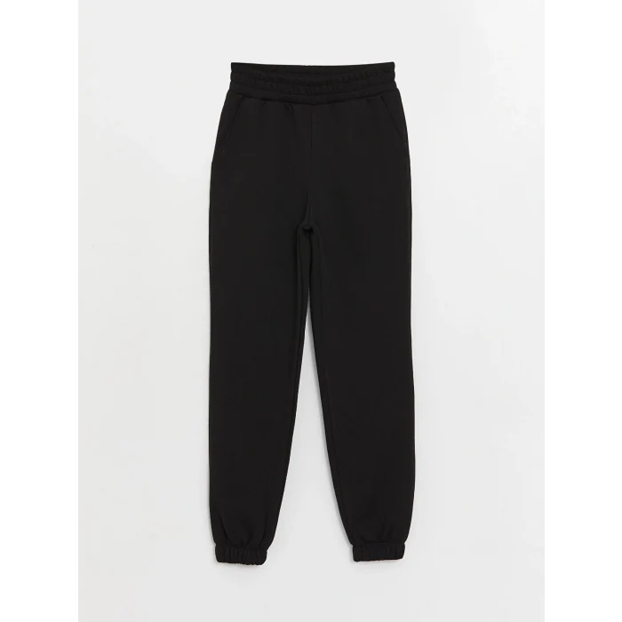 XSIDE ACTIVE Siyah Beli Lastikli Rahat Kalıp Kadın Eşofman Altı