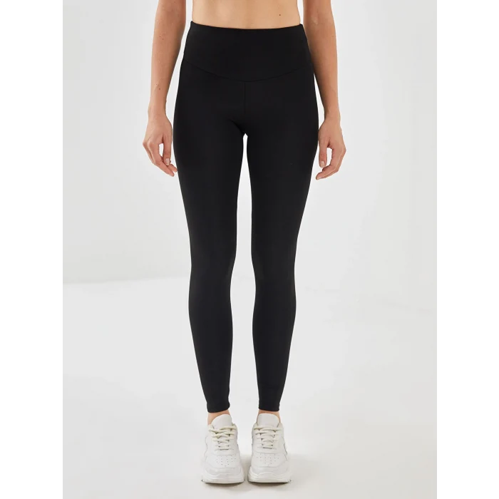 XSIDE ACTIVE Siyah Beli Lastikli Kadın Spor Tayt