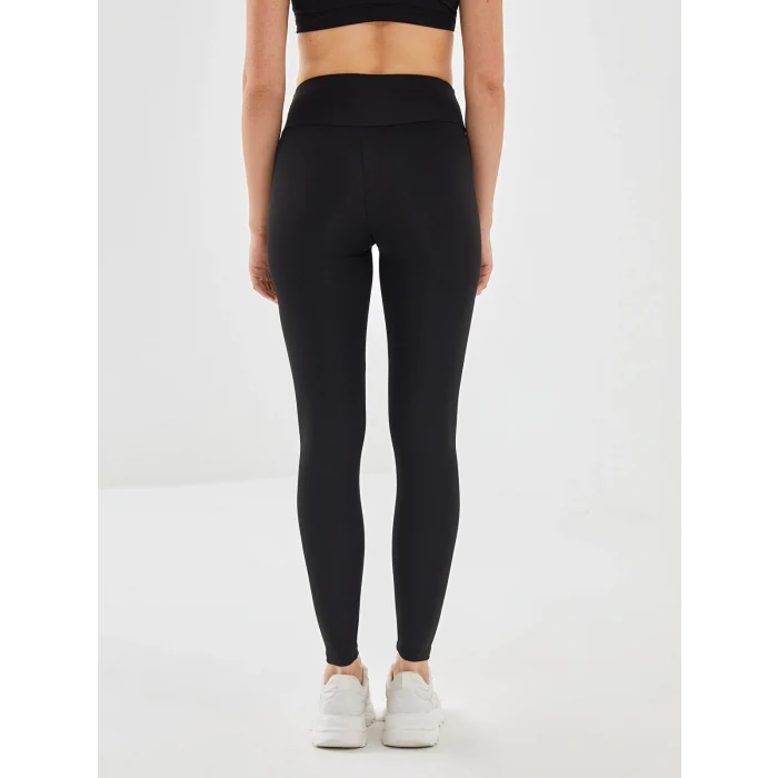 XSIDE ACTIVE Siyah Beli Lastikli Kadın Spor Tayt