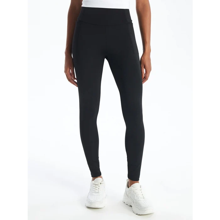 XSIDE ACTIVE Siyah Beli Lastikli Kadın Tayt