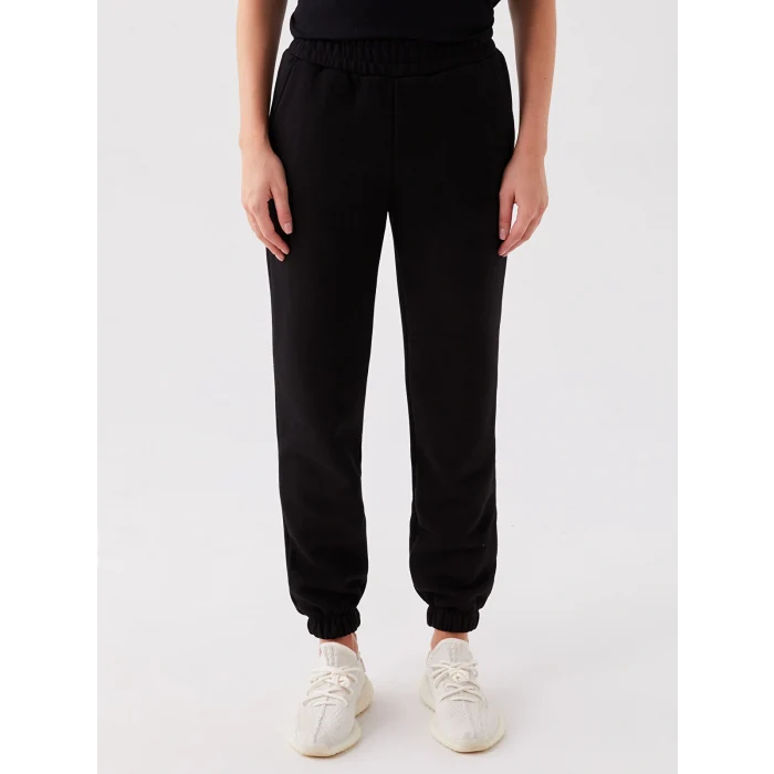 XSIDE ACTIVE Siyah Beli Lastikli Rahat Kalıp Kadın Eşofman Altı