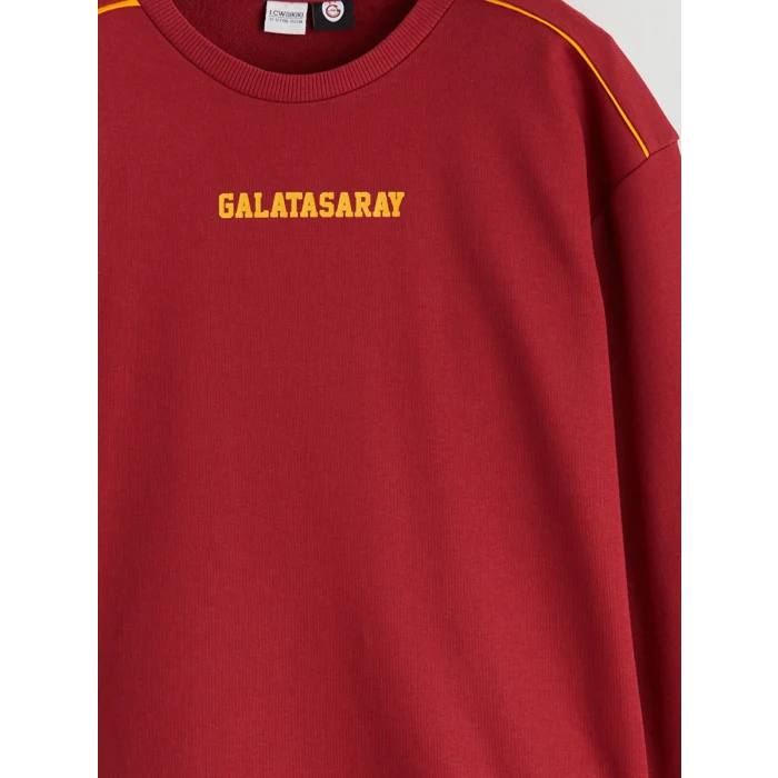 LCW Kids Kırmızı Galatasaray Baskılı Erkek Çocuk Eşofman Takımı
