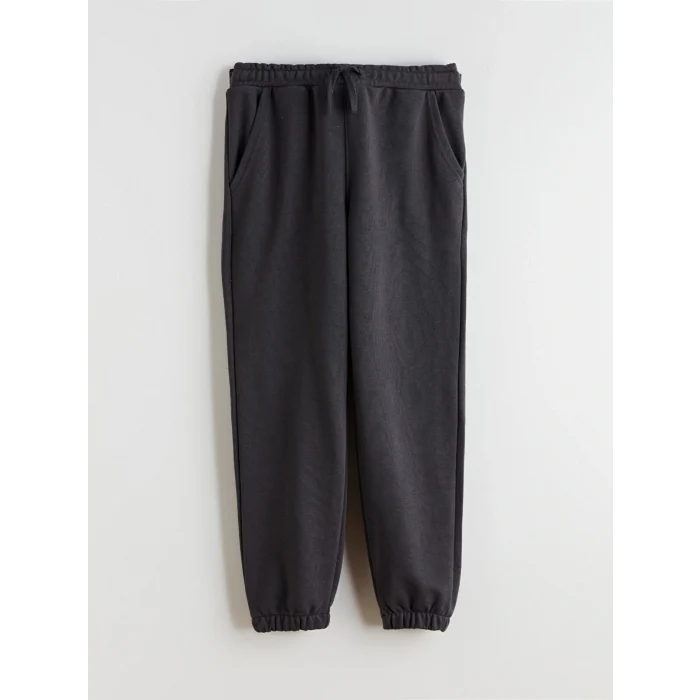 LCW Kids Gri Kapüşonlu Erkek Çocuk Eşofman Takım