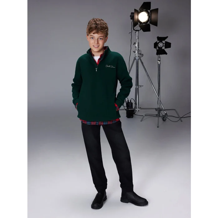 LCW Kids Siyah Regular Fit Erkek Çocuk Jean Pantolon