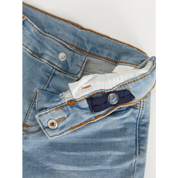 LCW baby İndigo Basic Erkek Bebek Jean Pantolon