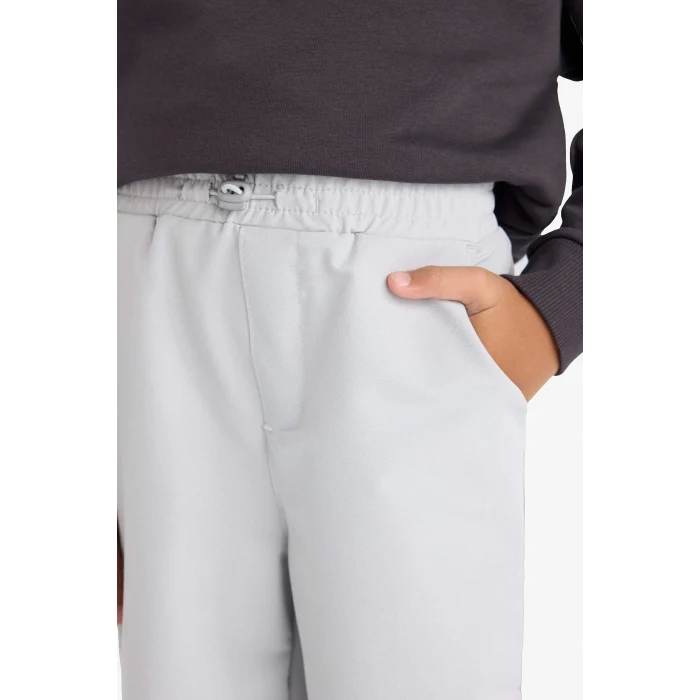 Defacto G1862A8GR2 Gri Erkek Çocuk Jogger Paça Pantolon