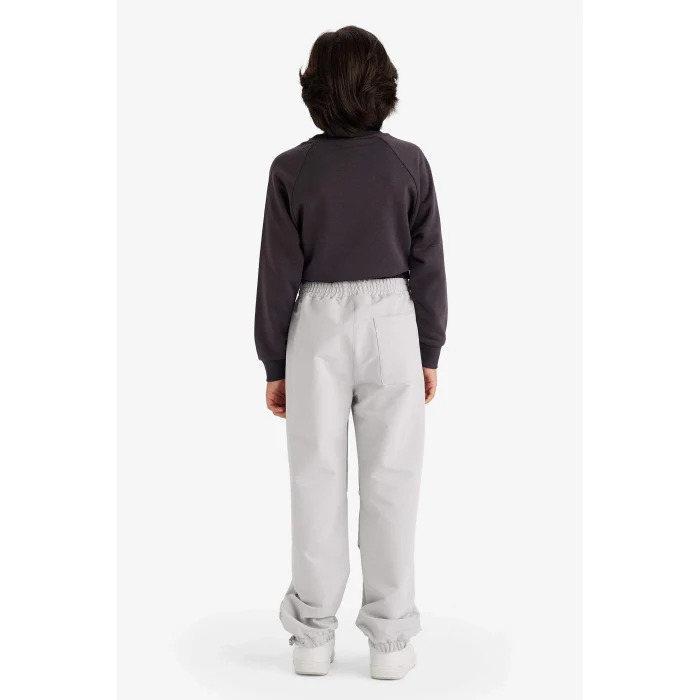 Defacto G1862A8GR2 Gri Erkek Çocuk Jogger Paça Pantolon
