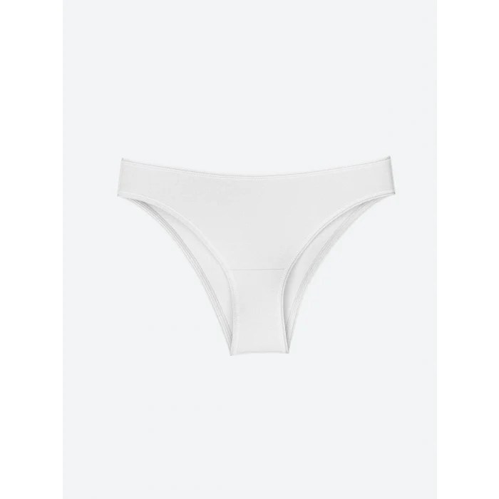 LCW DREAM Beyaz Düz Brazilian Külot 3lü