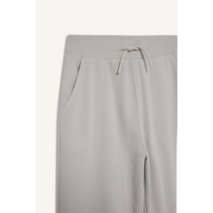 Defacto K8852A6GR94 Gri Erkek Çocuk Beli Lastikli Jogger Eşofman Altı