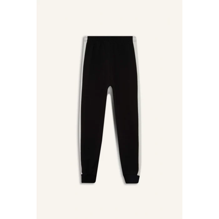 Defacto F2179A8BK81 Siyah Erkek Çocuk Beli Lastikli Baskılı Jogger Eşofman Altı