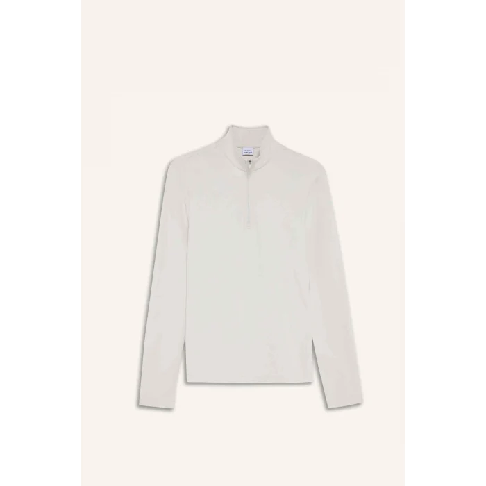 Defacto F1687AXBG721 Bej DeFactoFit Standart Fit Dik Yaka Fermuarlı Sporcu Sweatshirt