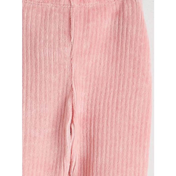 LC WAIKIKI Gri Yıldız Baskılı Kız Bebek Sweatshirt ve Tayt