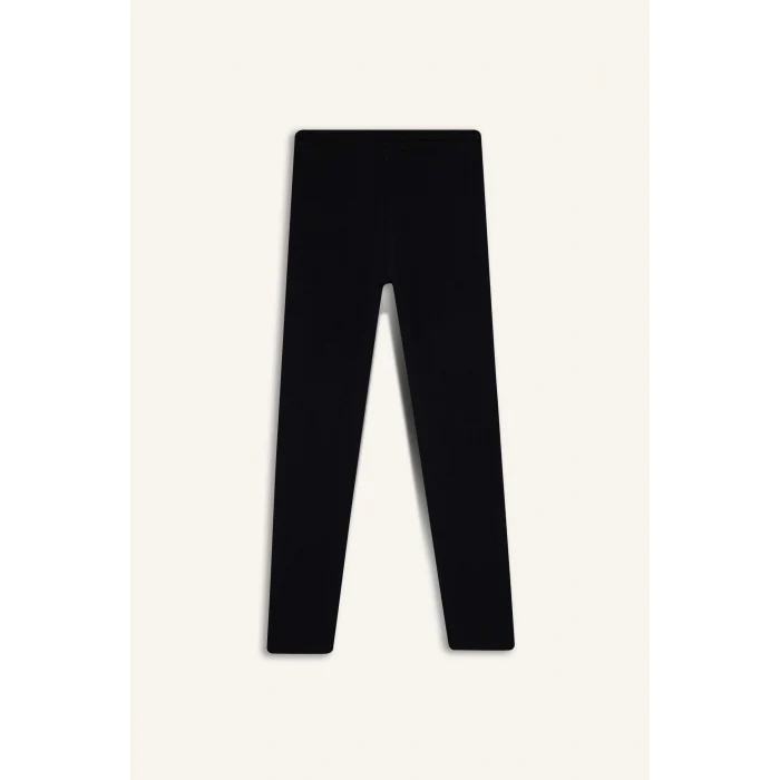 Defacto A6907A8BK81 Siyah Kız Çocuk Okul Uzun Boy Tayt