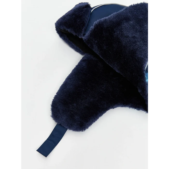 LCW ACCESSORIES Lacivert Desenli Erkek Çocuk Kar Şapkası