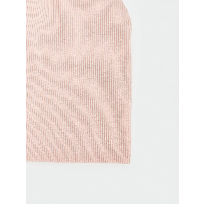 LCW baby Pembe Baskılı Kız Bebek Bere 2li