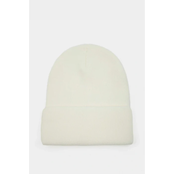 Defacto R7545AZER214 Ekru Kadın Kışlık Bere