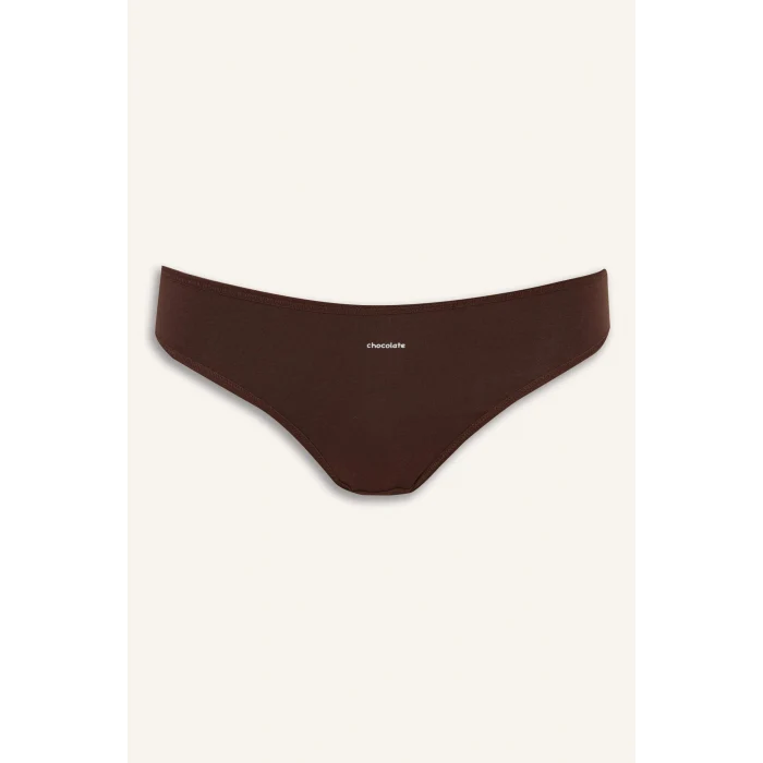 Defacto D8630AXBN341 Kahve 3lü Brief Külot-Fall in Love