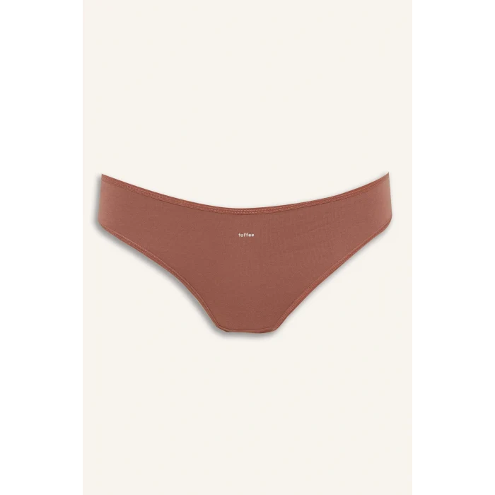 Defacto D8630AXBN341 Kahve 3lü Brief Külot-Fall in Love