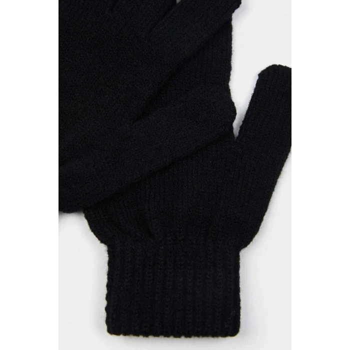 Defacto L9301AZBK23 Siyah Erkek Triko Eldiven