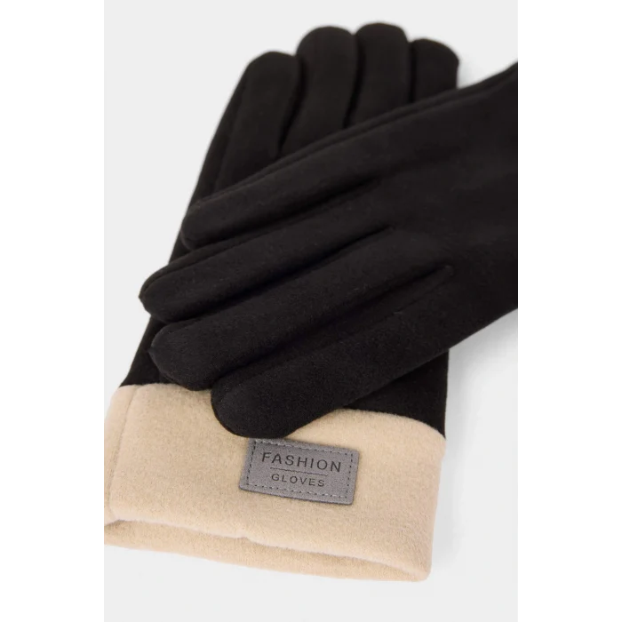 Defacto Y1727AZBK23 Siyah Kadın Eldiven