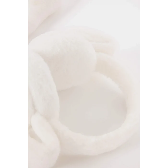 Defacto F4352A8ER100 Ekru Kız Çocuk Pelüş Kulaklık