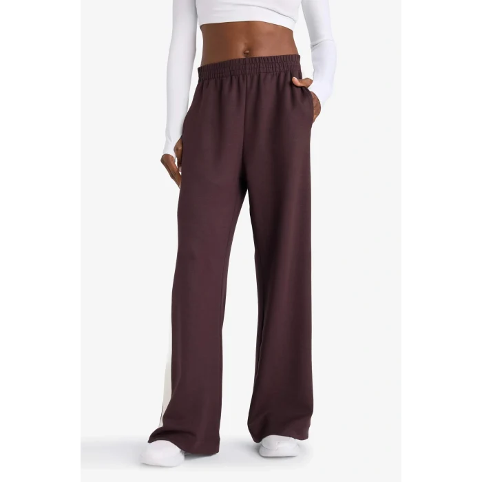 Defacto E8956AXBN340 Kahve DeFactoFit Wide Leg Geniş Paça Standart Boy Soft Touch Modal Sporcu PNT