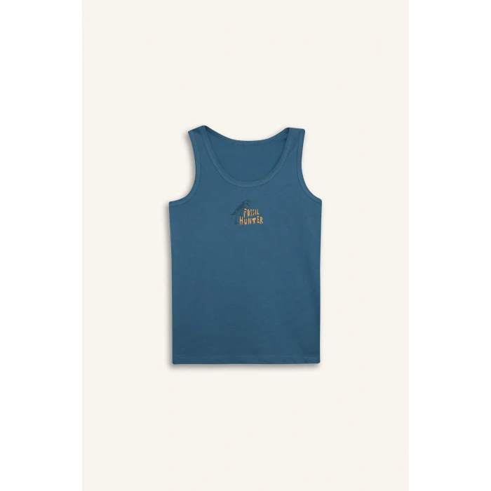 Defacto G2305A8IN264 İndigo Erkek Çocuk 2li Atlet