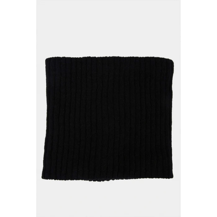 Defacto C8275AXBK27 Siyah Erkek İçi Suni Yünlü Atkı