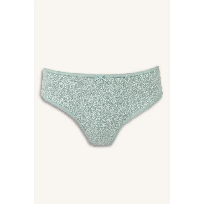 Defacto D6401AXGN50 Yeşil 3lü Brief Külot-Fall in Love