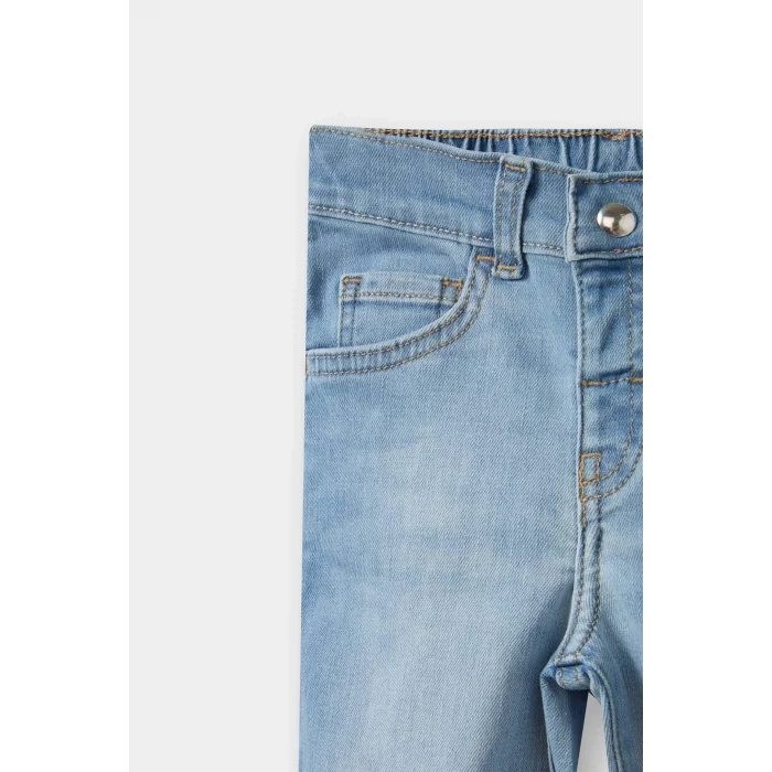 Defacto E9518A5NM39 Mavi Kız Bebek Straight Fit Jean Pantolon
