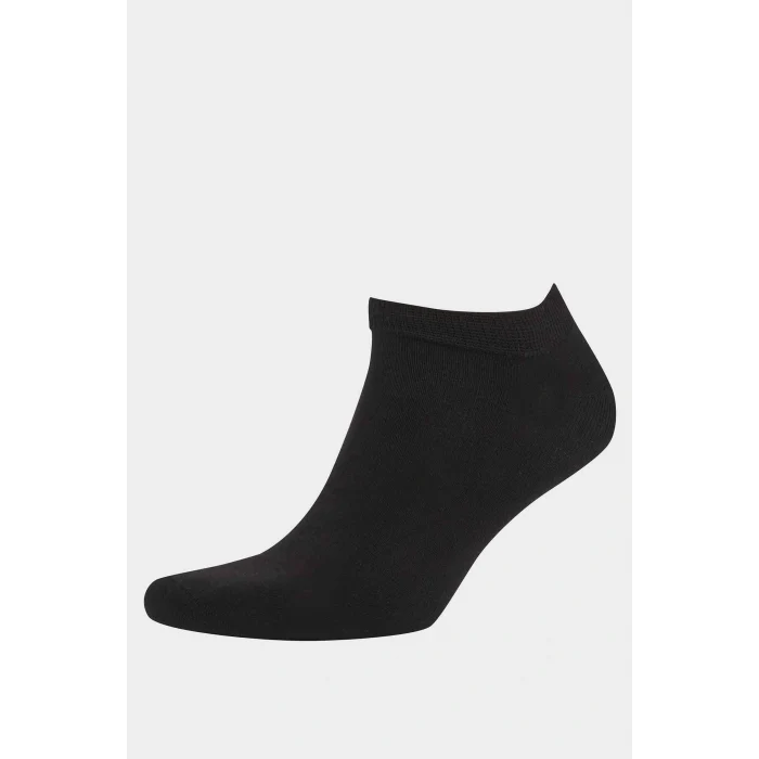 Defacto F4293AXBK26 Siyah Erkek Dikişsiz 3lü Bambu Patik Çorap