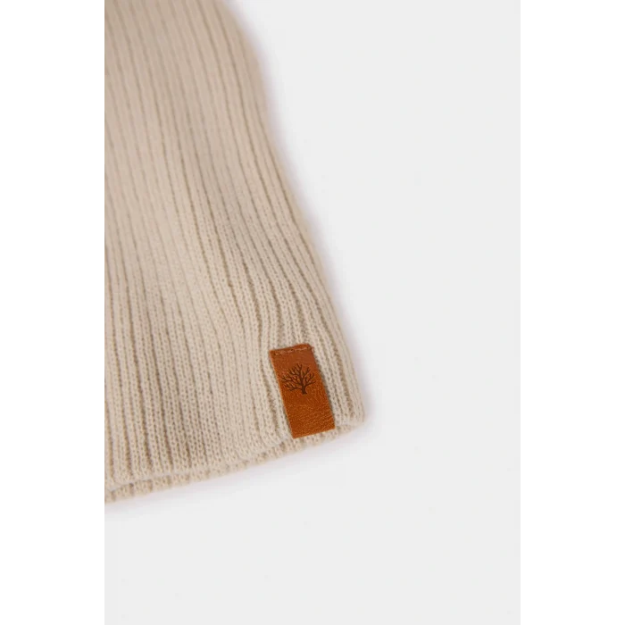 Defacto R6055AZBG400 Bej Erkek Pamuklu Bere