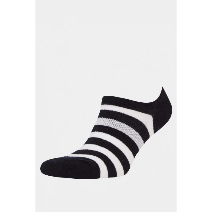 Defacto F5327AXKR1 Çok Renkli Erkek 5li Pamuklu Sneaker Çorap