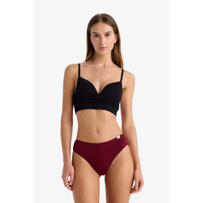 Defacto D6404AXNV248 Lacivert Ribana 3lü Brief Külot-Fall in Love