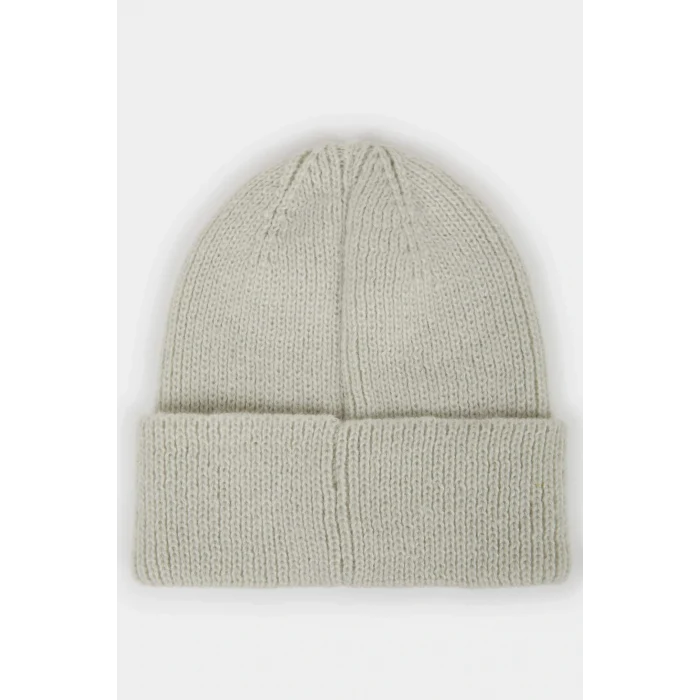 Defacto F3162AXER2 Ekru Kadın Triko Bere