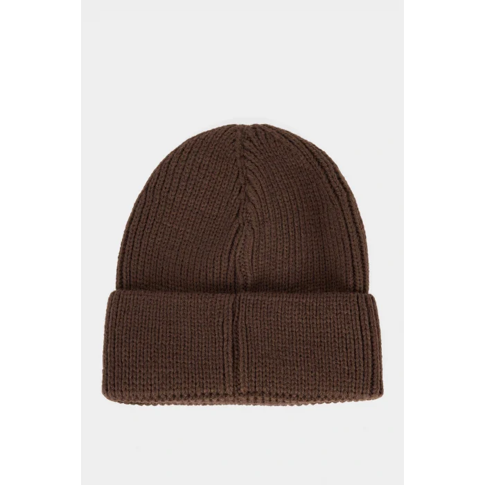 Defacto C7149AXBN258 Kahve Erkek Dokuma Etiketli Bere