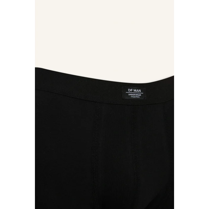 Defacto N4277AZBK27 Siyah Regular Fit 3lü Boxer