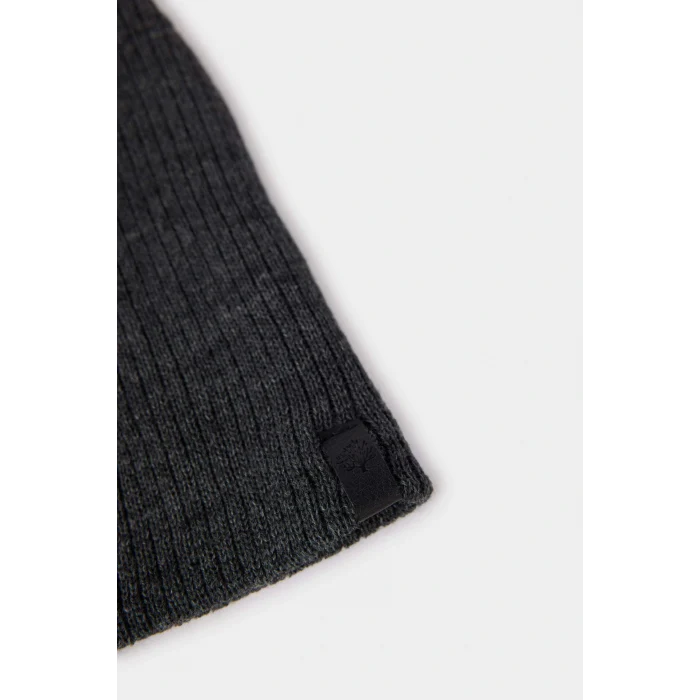 Defacto R6055AZAR211 Antrasit Erkek Pamuklu Bere