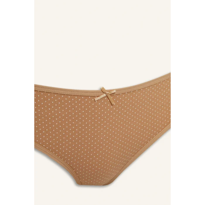 Defacto F3064AXER98 Ekru 3lü Brazilian Külot-Fall in Love