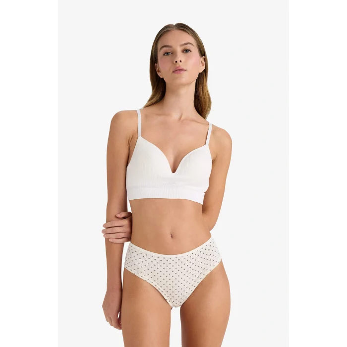 Defacto D6402AXGR93 Gri Ribana 3lü Hipster Külot-Fall in Love